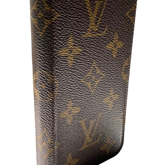 Authentic Louis Vuitton Monogram iPhone X & XS Folio Case - Picture 1 of 10